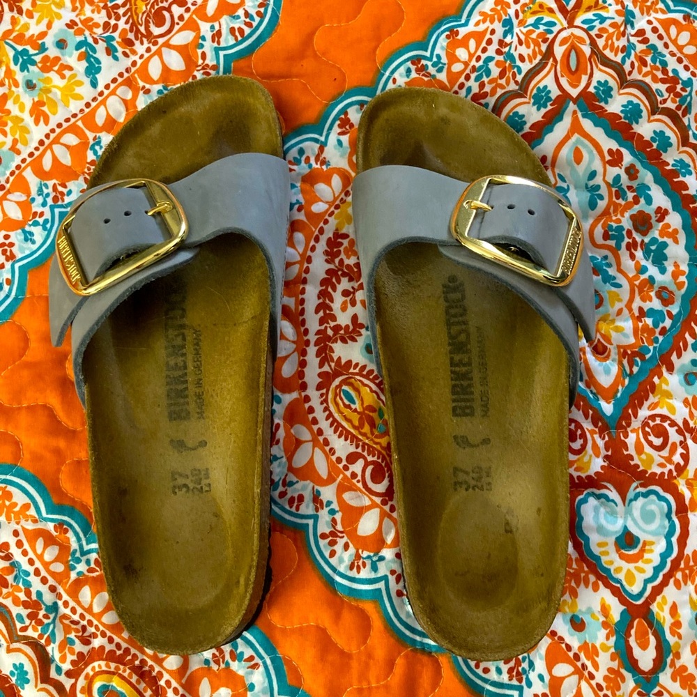 EUC Birkenstock Madrid Big Buckle Sandal - size 6.5